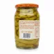 Back label showing ingredients and barcode of Melis Pickled Peppers
