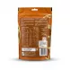 Enhanced Back of Tamrah Milk Chocolate Date Almond pouch with nutrition facts and barcode