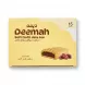 Enhanced Front packaging of Deemah Softi Softi Date Bar 15 pack, yellow box, product image