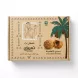 Enhanced Front of Tamriati Sesame Balls with Tahini 550g box showing product and design