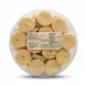 Enhanced Back view of Bon Lait Graibeh Lebanese biscuits with ingredient and nutritional information