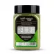 Enhanced Back view showing ingredients and nutrition of Chamain Matcha Pure Matcha jar