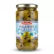 Enhanced Front label of Garusana Halkidiki Greek Pitted Olives jar