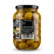 Enhanced Back label with nutritional info and barcode of Garusana Marinated Olives Grandma’s Style