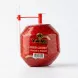 Enhanced Back view of YAMI Fresh Coconut showing product details, barcode, straw and opener
