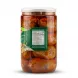 Enhanced Rear label of Durra Makdous 880g jar showing nutritional information