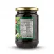 Enhanced Nutrition facts and barcode on Alsaadah Salqini Black Olives jar