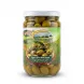 Enhanced Front view of Green Gardens Valley Green Olives With Thyme jar