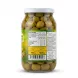 Enhanced Back label and nutrition facts of Green Gardens Valley Green Olives With Thyme 1kg jar