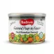 Enhanced Front view of Bodrum Canned Peas in Sauce 400g tin