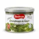 Enhanced Front view of Bodrum Greenbeans in Sauce tin 400g halal ready meal