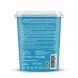 Enhanced Back of a Marmarabirlik Dried Natural Black Olives XS 800g container showing ingredients and barcode