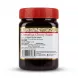Enhanced Back label of Donya Cornelian Cherry Paste 500g jar showing ingredients and barcode
