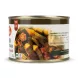 Enhanced Side of Sofra Okra in Tomato Sauce tin with ingredients and price label