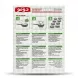 Enhanced Back of Domo Mohalabia box with preparation instructions in multiple languages