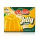 Enhanced Front of Alsaadah Mango Jelly 80g pack with halal label and mango jelly image