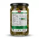 Enhanced Back label view of Badr Cucumbers In Brine jar showing nutrition and ingredients