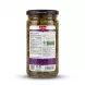 Enhanced Back label with nutritional and ingredient information on Badr Naz Khatoon Pickled Aubergine jar