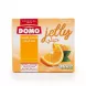 Enhanced Domo Orange Flavour Jelly box, front packaging, in-store