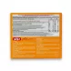 Enhanced Domo Orange Flavour Jelly box, back with ingredients and instructions