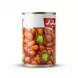 Enhanced Side view of Badr Halo Beans can highlighting bean and pepper design