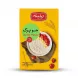 Enhanced Front of Tarhkhineh Barley Flakes 170g box with serving suggestion