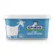 Enhanced Side view of Epiros Greek Goat Cheese 400g tub in store