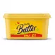 Enhanced Side view of Just Like Butter Rich Buttery Spread tub showing 'Only £1' banner