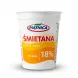 Enhanced Front label of Piatnica Smietana Soured Cream 18% 400g tub