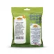 Enhanced Back of Jellyman Vegan Fizzy Banana Bites bag showing ingredients and certifications