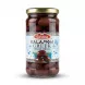 Enhanced Jar of Garusana Kalamon Greek Whole Olives held in hand