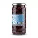 Enhanced Back label of Garusana Kalamon Greek Whole Olives showing weight and barcode