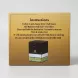 Enhanced Back instructions for Telawah Portable Electric Incense Bakhoor Burner with illustrated product and usage directions