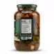 Enhanced Back label and nutrition facts of Durra Iraqi Najaf Mixed Pickles jar