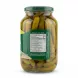 Enhanced Back view showing nutrition facts of Durra Pickled Cucumber jar