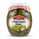 Enhanced Front view of Edmal Ogórki Kiszone Babuni pickled cucumbers jar
