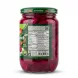 Enhanced Back label with nutritional facts and barcode on Alsaadah Pickled Turnip jar