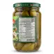 Enhanced Back label with nutrition facts of Al Saadah Pickled Cucumber with Garlic & Pepper