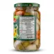 Enhanced Rear label showing Alsaadah Mixed Pickles nutrition facts and barcode