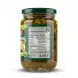Enhanced Back label of Alsaadah Pickled Jalapeno jar showing nutrition facts and barcode
