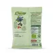 Enhanced Back of Le Specialita Bio Organic Filled Candies bag with ingredients and nutritional information