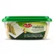 A 350g (12.3oz) clear plastic tub of Durra Pistachio Halawa, showing the product inside, the green lid, and the label with branding and weight details, against a white background.