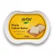 A professional 300g tub of Aytac Plain Tahini Halva, presented in a clean, professional studio photograph. The yellow and white label features the product title in English, Turkish (Sade Tahin Helva), and Arabic (حلاوة الطحينية), along with an illustration of halva pieces on a wooden board. The product is centered on a seamless white background with soft, even lighting and a gentle shadow.
