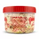 Enhanced Back view of Al Yaman Super Halawa Pistachio tub with ingredients list