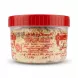 Enhanced Ingredients list and side view of Al Yaman Halawa Pistachio tub
