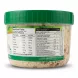 Enhanced Back label showing nutritional information on California Garden Halawa Extra Pistachio