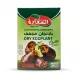 Enhanced Front of Alsaadah Dry Eggplant box displaying product and serving suggestion
