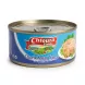 Enhanced Chtoura Fields Chunk Meat Tuna in Sunflower Oil can close-up