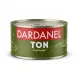 Enhanced Front of Dardanel Canned Tuna in Olive Oil held in hand