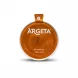 Enhanced Top view of Argeta Tuna Paté tin with pull tab and #ArgetaLove